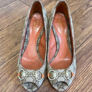 Authentic Gucci heels shoes